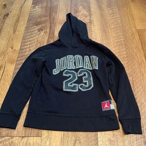 Jordan Boy’s Black Hoodie Size M (10-12)